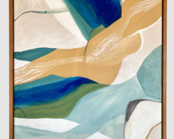 Grounded - Acrylic on canvas - 485 x 640mm framed $1275