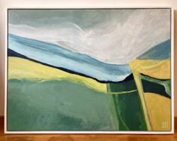 The Slip - Acrylic on canvas - 1050 x 795mm framed $1725